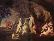 Albani Francesco Acteon metamorphose en cerf oil painting reproduction